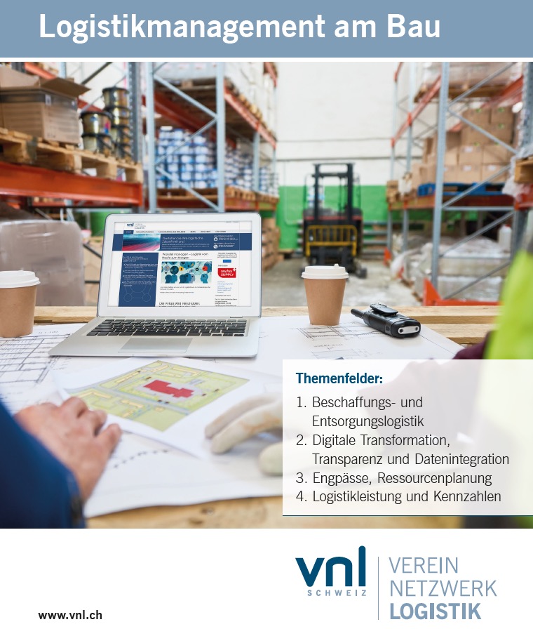 Logistikmanagement am Bau Flyer
